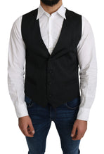 Load image into Gallery viewer, Dolce &amp; Gabbana Elegant Silk Formal Gray Vest
