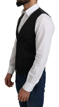 Load image into Gallery viewer, Dolce &amp; Gabbana Elegant Silk Formal Gray Vest
