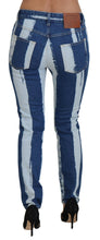 Load image into Gallery viewer, Dolce &amp; Gabbana Sleek Striped Slim Fit Italian Jeans
