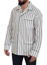 Load image into Gallery viewer, Dolce &amp; Gabbana White Stripes Cotton Pajama Sleepwear Shirt
