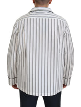 Load image into Gallery viewer, Dolce &amp; Gabbana White Stripes Cotton Pajama Sleepwear Shirt
