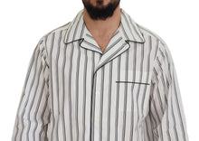 Load image into Gallery viewer, Dolce &amp; Gabbana White Stripes Cotton Pajama Sleepwear Shirt
