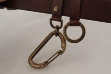 Load image into Gallery viewer, Dolce &amp; Gabbana Elegant Brown Leather Belt with Metal Buckle
