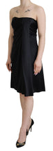 Load image into Gallery viewer, Dolce &amp; Gabbana Elegant Black Silk Mini Sleeveless Dress
