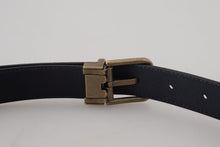 Load image into Gallery viewer, Dolce &amp; Gabbana Elegant Leather Belt with Metal Buckle Closure
