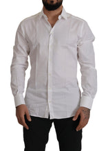 Load image into Gallery viewer, Dolce &amp; Gabbana Elegant White Cotton Dress Shirt
