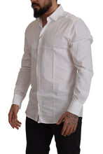 Load image into Gallery viewer, Dolce &amp; Gabbana Elegant White Cotton Dress Shirt
