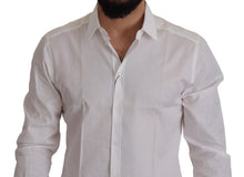 Load image into Gallery viewer, Dolce &amp; Gabbana Elegant White Cotton Dress Shirt
