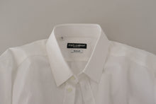 Load image into Gallery viewer, Dolce &amp; Gabbana Elegant White Cotton Dress Shirt
