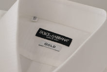 Load image into Gallery viewer, Dolce &amp; Gabbana Elegant White Cotton Dress Shirt
