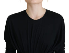 Load image into Gallery viewer, Dolce &amp; Gabbana Elegant Sheath Wrap Dress with Long Sleeves
