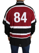 Load image into Gallery viewer, Dolce &amp; Gabbana Elegant Full Zipper Sweater in Black and Red
