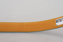 Load image into Gallery viewer, Dolce &amp; Gabbana Elegant Blue Velvet Leather Belt

