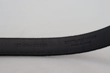 Load image into Gallery viewer, Dolce &amp; Gabbana Elegant Black Leather Belt
