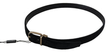 Load image into Gallery viewer, Dolce &amp; Gabbana Elegant Black Leather Belt
