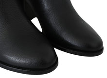 Load image into Gallery viewer, Jimmy Choo Elegant Black Leather Heeled Boots
