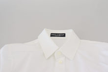 Load image into Gallery viewer, Dolce &amp; Gabbana Elegant White Cotton Button-Up Top
