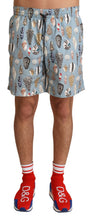 Load image into Gallery viewer, Dolce &amp; Gabbana Elegant Seashell Print Swim Trunks
