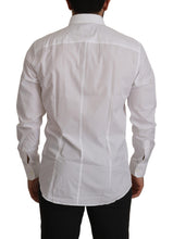 Load image into Gallery viewer, Dolce &amp; Gabbana Elegant Slim Fit White Martini Dress Shirt
