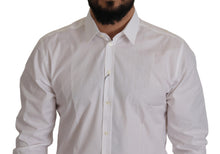 Load image into Gallery viewer, Dolce &amp; Gabbana Elegant Slim Fit White Martini Dress Shirt
