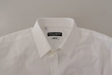 Load image into Gallery viewer, Dolce &amp; Gabbana Elegant Slim Fit White Martini Dress Shirt
