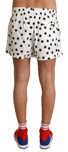 Load image into Gallery viewer, Dolce &amp; Gabbana White Polka Dots Beachwear Shorts Swimwear
