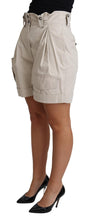 Load image into Gallery viewer, Dolce &amp; Gabbana Chic Beige High Waist Pleated Shorts
