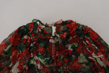 Load image into Gallery viewer, Dolce &amp; Gabbana Elegant Multicolor A-Line Silk Dress
