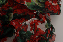 Load image into Gallery viewer, Dolce &amp; Gabbana Elegant Multicolor A-Line Silk Dress
