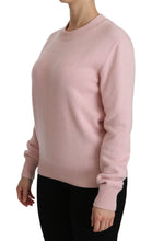 Load image into Gallery viewer, Dolce &amp; Gabbana Cashmere-Blend Pink Crew Neck Sweater
