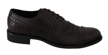 Load image into Gallery viewer, Dolce &amp; Gabbana Elegant Mens Leather Derby Dress Shoes
