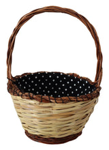 Load image into Gallery viewer, Dolce &amp; Gabbana Chic Beige Wicker Basket Tote Bag
