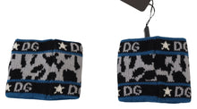 Load image into Gallery viewer, Dolce &amp; Gabbana Exclusive Blue Cashmere-Wool Blend Wrist Wrap
