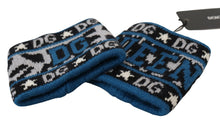 Load image into Gallery viewer, Dolce &amp; Gabbana Exclusive Blue Cashmere-Wool Blend Wrist Wrap
