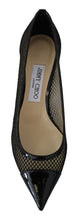 Load image into Gallery viewer, Jimmy Choo Chic Patent Mesh Pointed Pumps
