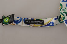 Load image into Gallery viewer, Dolce &amp; Gabbana Elegant Majolica Print Silk Bow Tie
