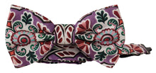 Load image into Gallery viewer, Dolce &amp; Gabbana Multicolor Silk Bow Tie Elegant Accessory
