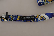 Load image into Gallery viewer, Dolce &amp; Gabbana Multicolor Majolica Print Adjustable Papillon Bow Tie
