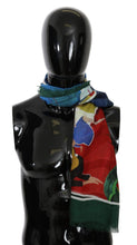 Load image into Gallery viewer, Dolce &amp; Gabbana Elegant Multicolor Modal-Cashmere Men&#39;s Scarf
