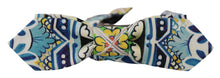 Load image into Gallery viewer, Dolce &amp; Gabbana Majolica Print Silk Bow Tie
