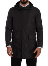 Load image into Gallery viewer, Dolce &amp; Gabbana Elegant Black Parka Hooded Jacket
