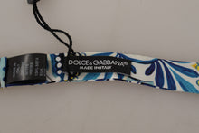 Load image into Gallery viewer, Dolce &amp; Gabbana Majolica Print Silk Bow Tie
