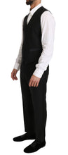 Load image into Gallery viewer, Dolce &amp; Gabbana Sleek Black Slim Fit Formal Vest
