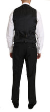 Load image into Gallery viewer, Dolce &amp; Gabbana Sleek Black Slim Fit Formal Vest
