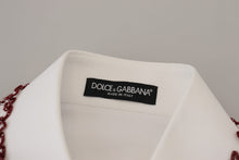 Load image into Gallery viewer, Dolce &amp; Gabbana Elegant White Cotton Polo Top
