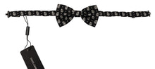 Load image into Gallery viewer, Dolce &amp; Gabbana Elegant Black Silk Bow Tie
