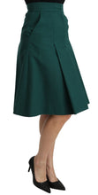 Load image into Gallery viewer, Dolce &amp; Gabbana Elegant High Waist Knee Length Skirt
