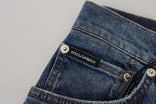 Load image into Gallery viewer, Dolce &amp; Gabbana Elevated Elegance Checkered Back Denim Pants
