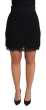 Load image into Gallery viewer, Dolce &amp; Gabbana Elegant High-Waist Lace Mini Skirt
