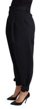 Load image into Gallery viewer, Dolce &amp; Gabbana Elegant High-Waist Cropped Trousers
